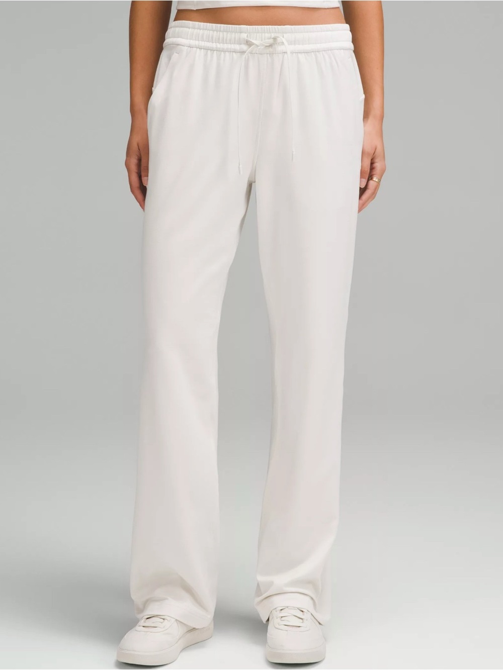 NWT Lululemon Soft Jersey Straight Leg Mid Rise Pant
